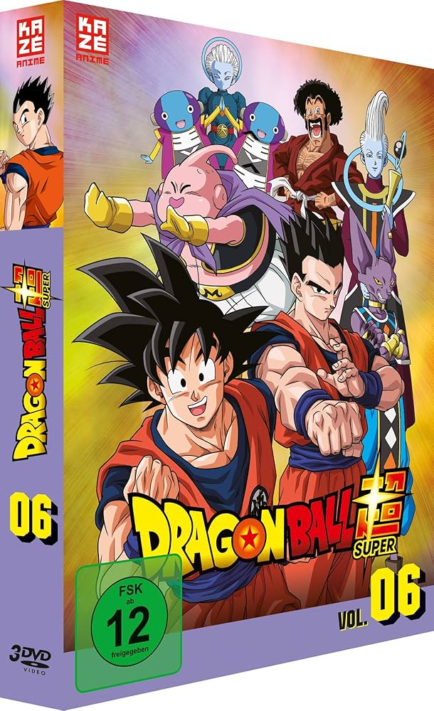 ドラゴンボール超 DVD BOX 6 Dragon Ball Super - DVD Box 6 (3 DVDs) - Episoden 77-95